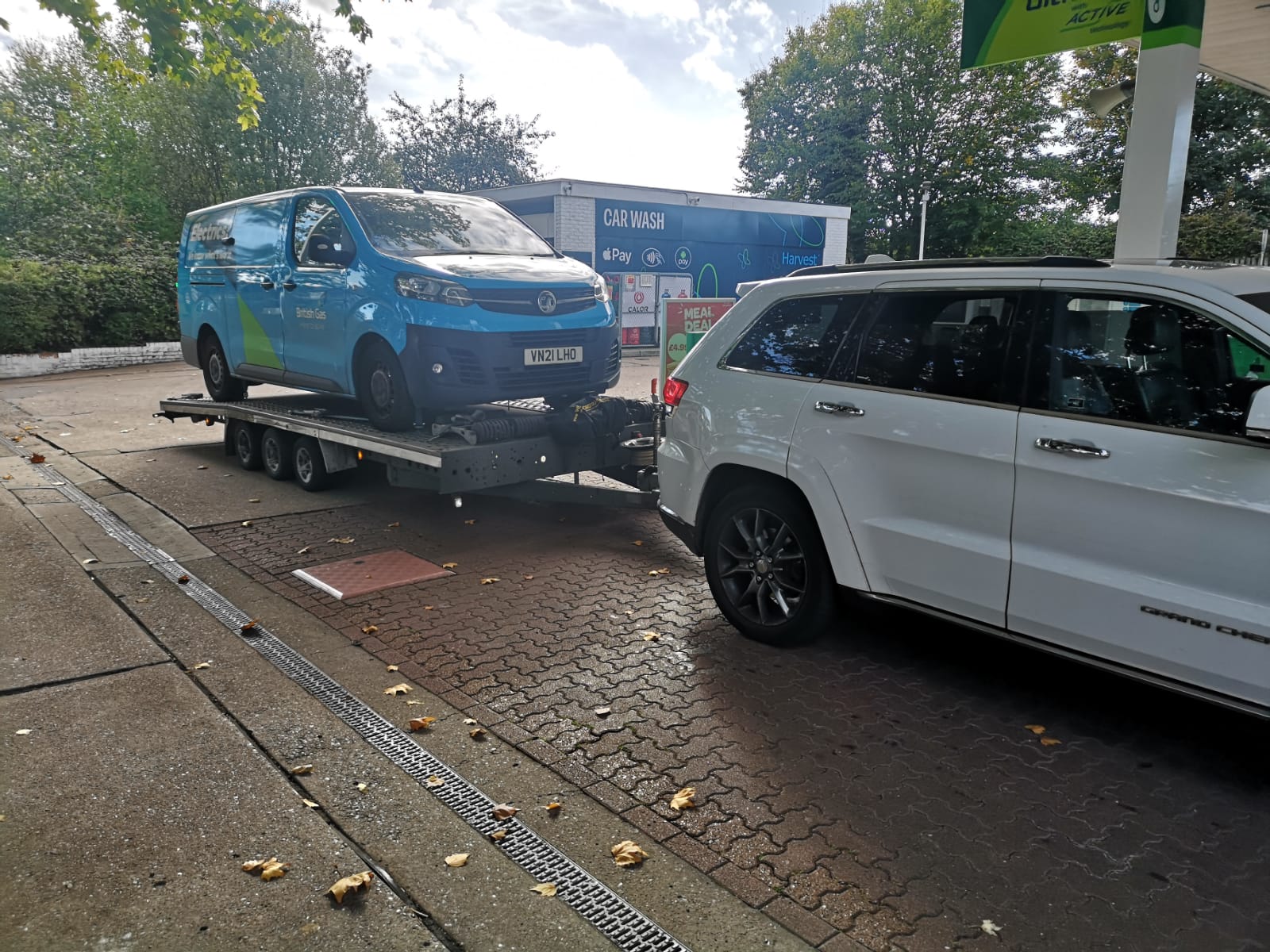 Commercial van transport